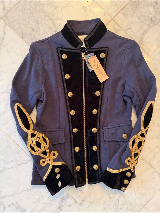 Denim & Supply Ralph Lauren Jackets & Blazers - Ralph Lauren Military Band Jacket w/ Black Velvet Trim & Gold Embroidery